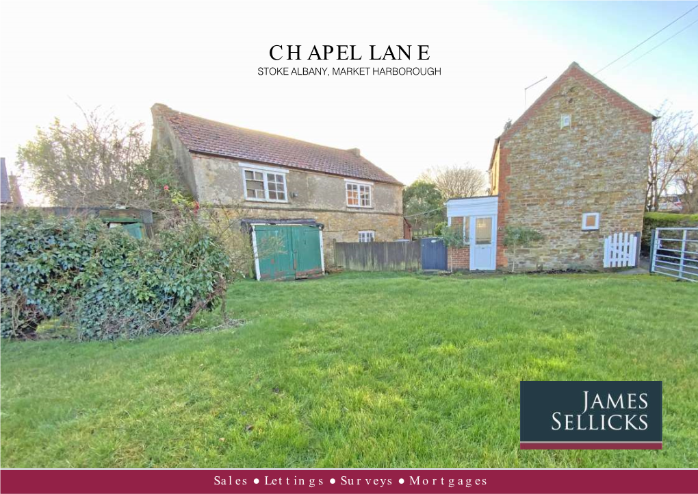 Chapel Lane Stoke Albany, Market Harborough