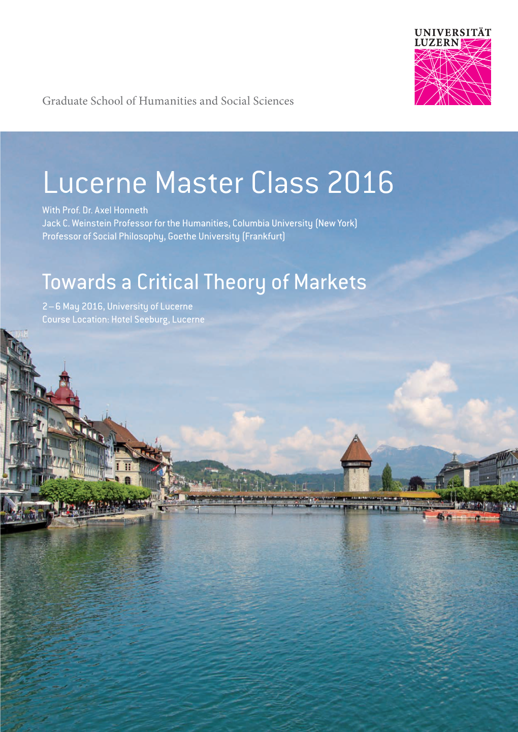 Lucerne Master Class 2016 with Prof