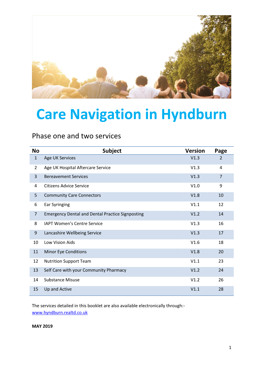 Care Navigation in Hyndburn