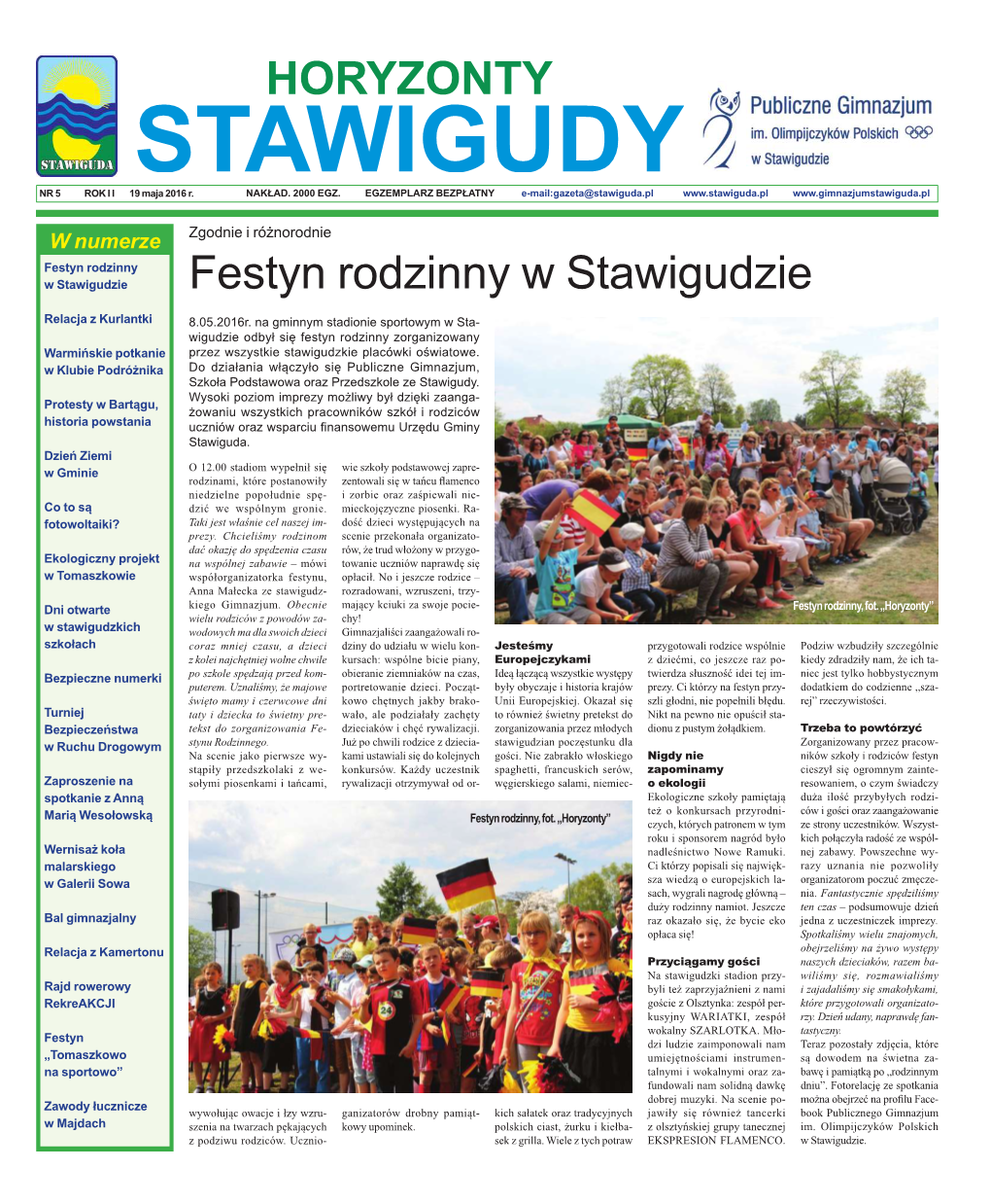 Festyn Rodzinny W Stawigudzie Festyn Rodzinny W Stawigudzie