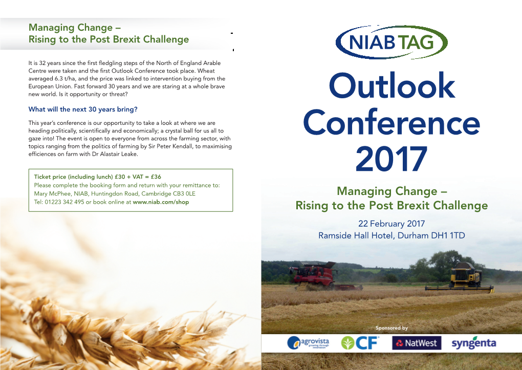 Outlook Conference 2017