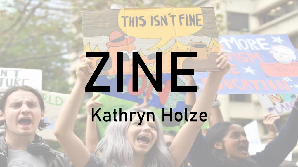 Holze Table of Contents 2……School Strike for Climate