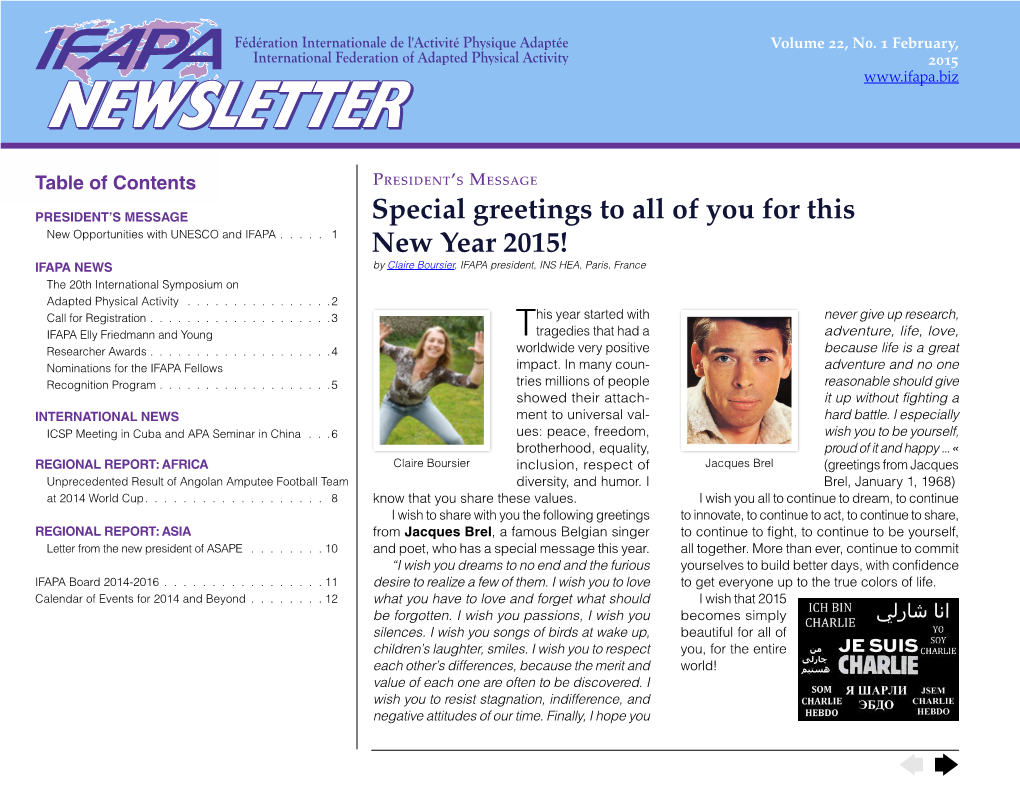 Newsletter Newsletter