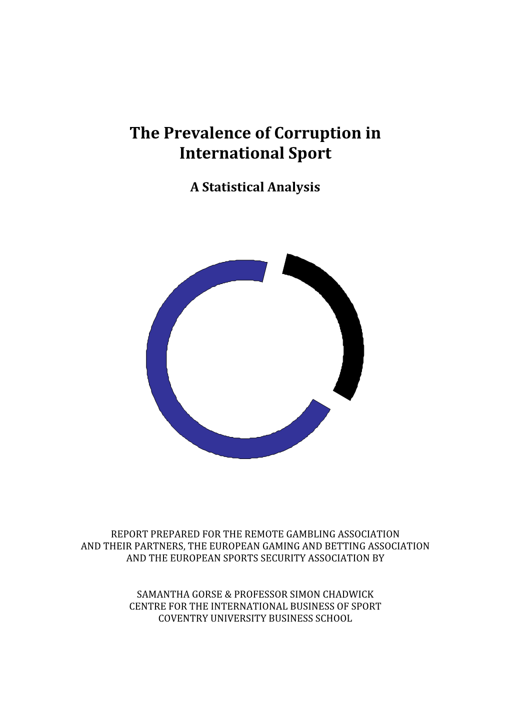 The Prevalence of Corruption in International Sport