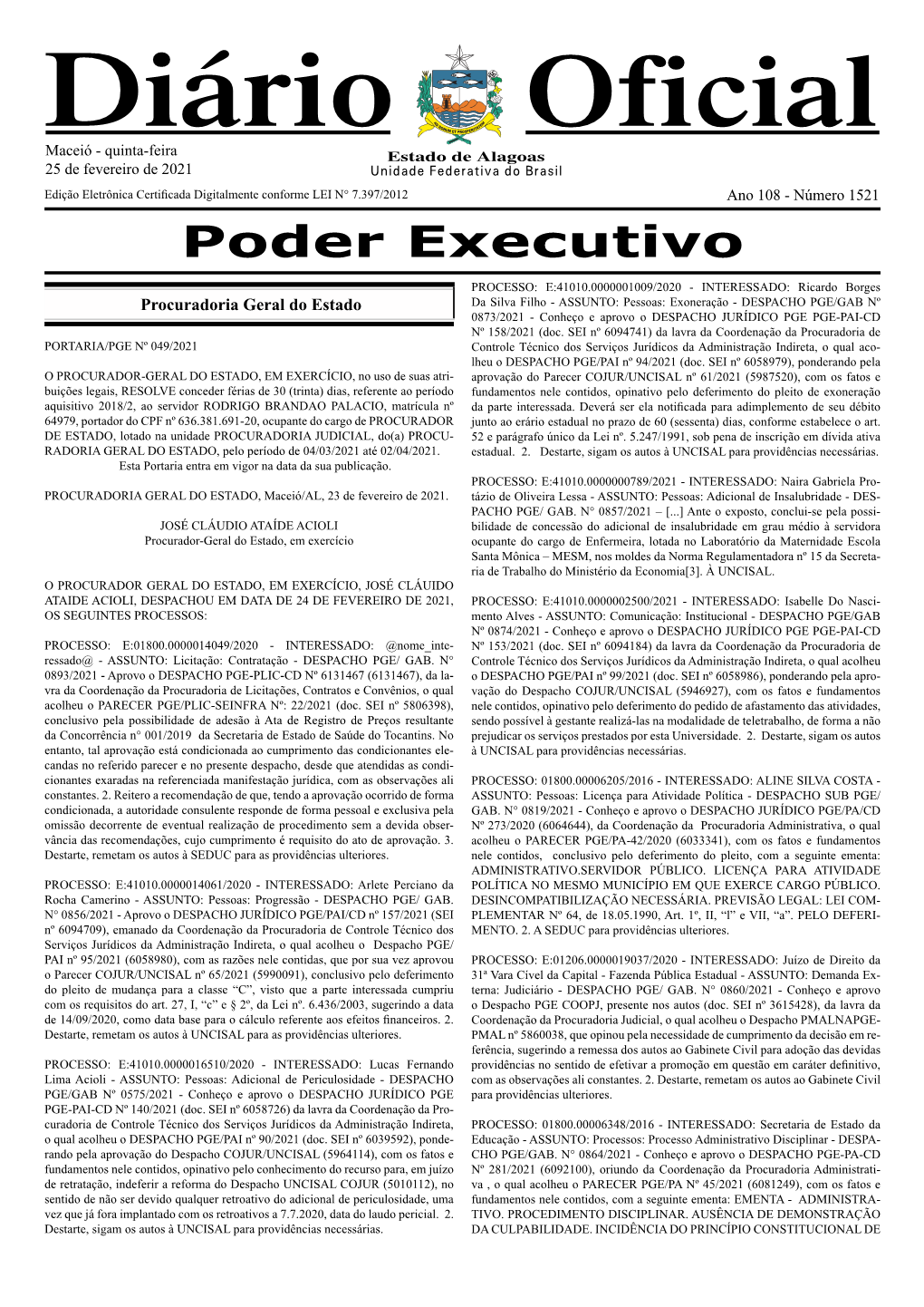 Poder Executivo