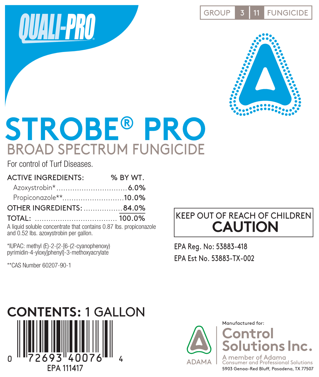 STROBE® PRO BROAD SPECTRUM FUNGICIDE for Control of Turf Diseases