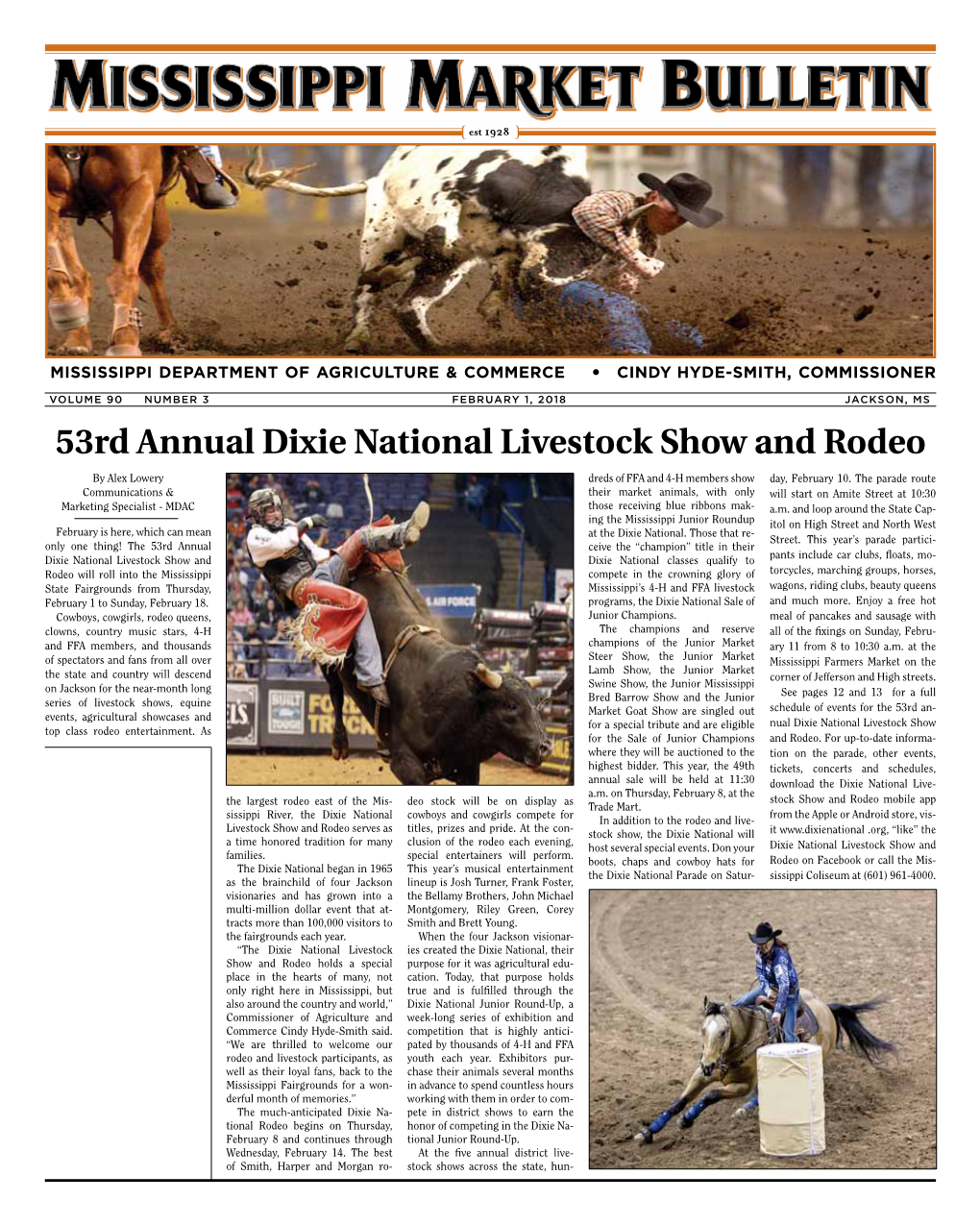 53Rd Annual Dixie National Livestock Show and Rodeo