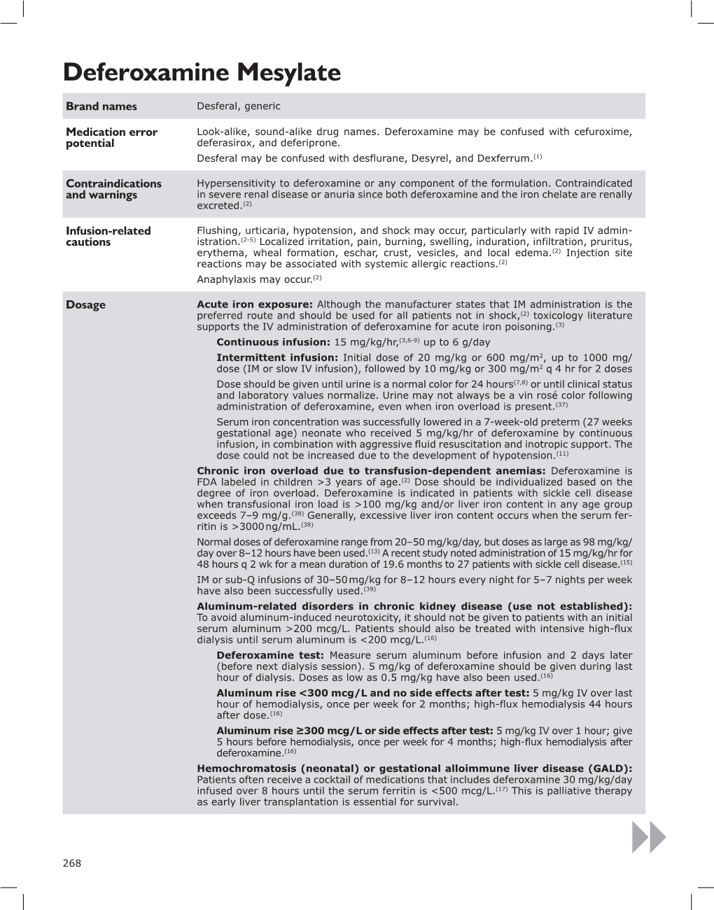 Deferoxamine Mesylate