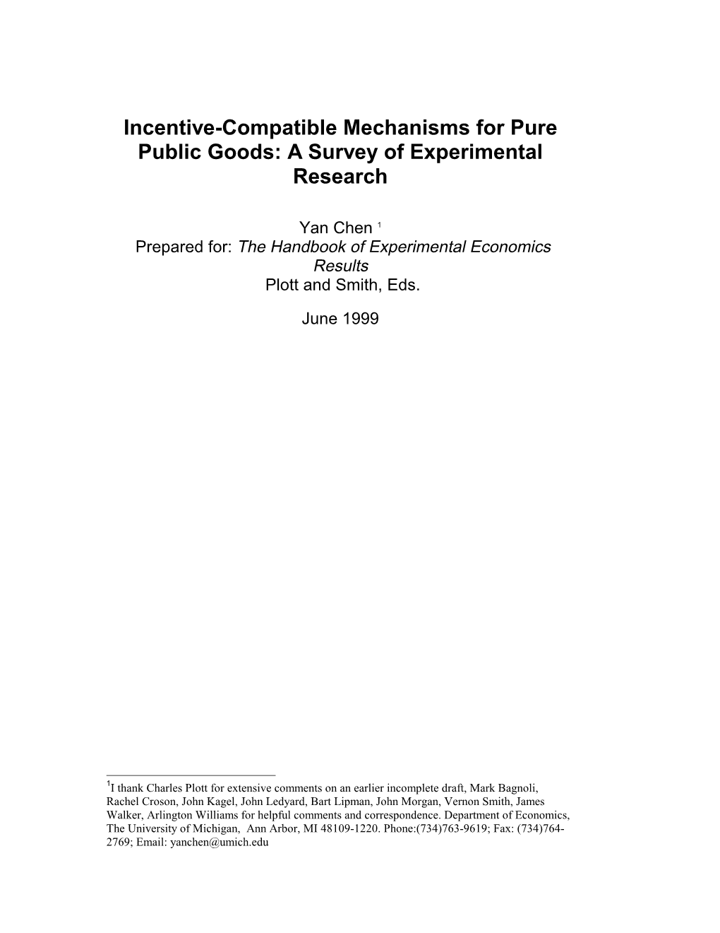 Incentive-Compatible Mechanisms for Pure Public Goods: a Survey of Experimental Research