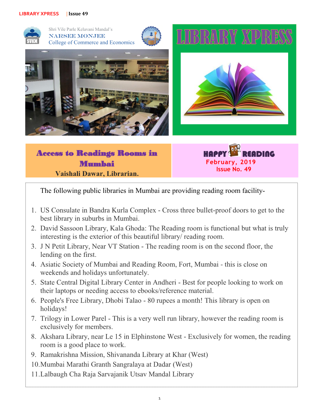 Library-Newsletter-Feb-2019