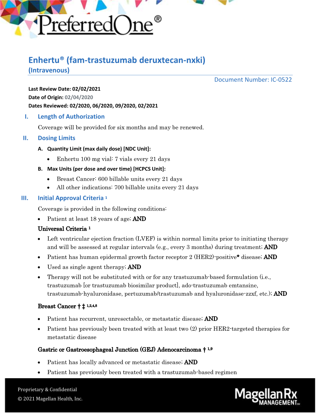 Enhertu® (Fam-Trastuzumab Deruxtecan-Nxki)