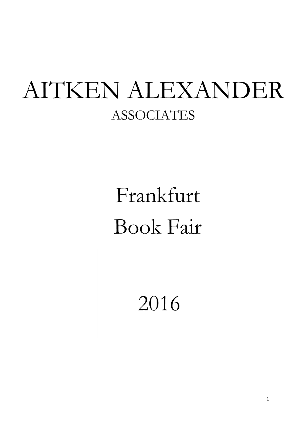 Frankfurt Book Fair 2016