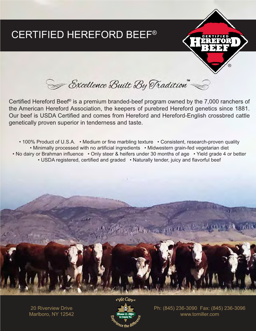 Certified Hereford Beef®