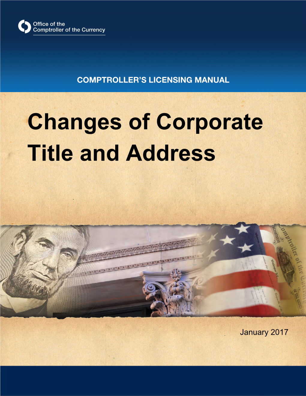 Changes of Corporate Title and Address