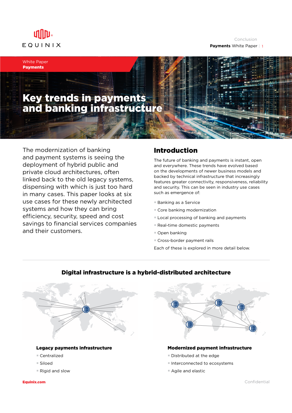 Key Trends in Payments and Banking Infrastructure