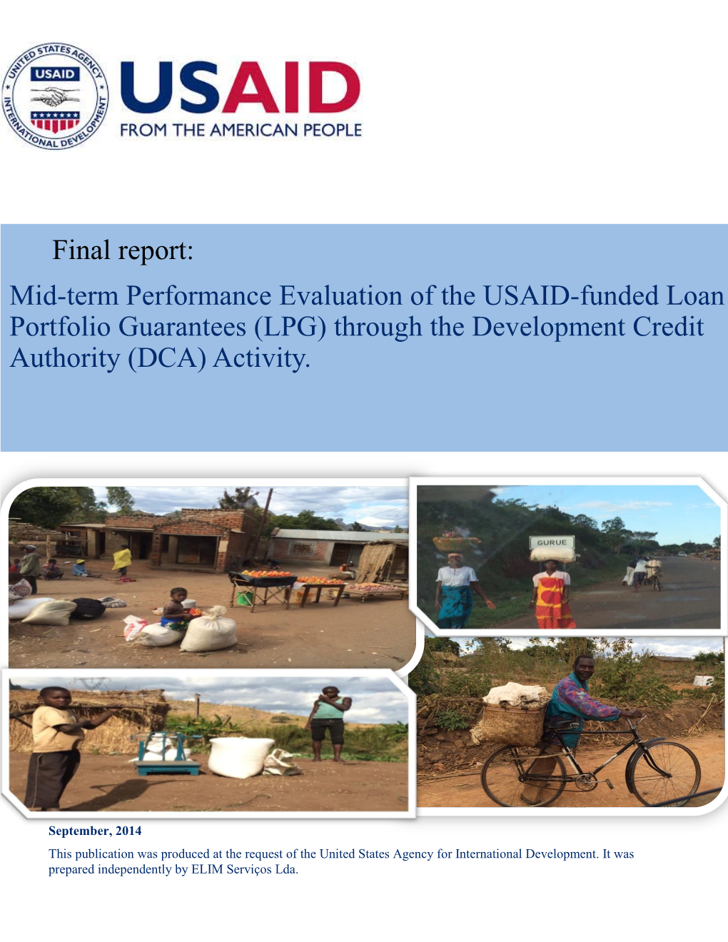 USAID Mozambique DCA Mid-Term Evaluation