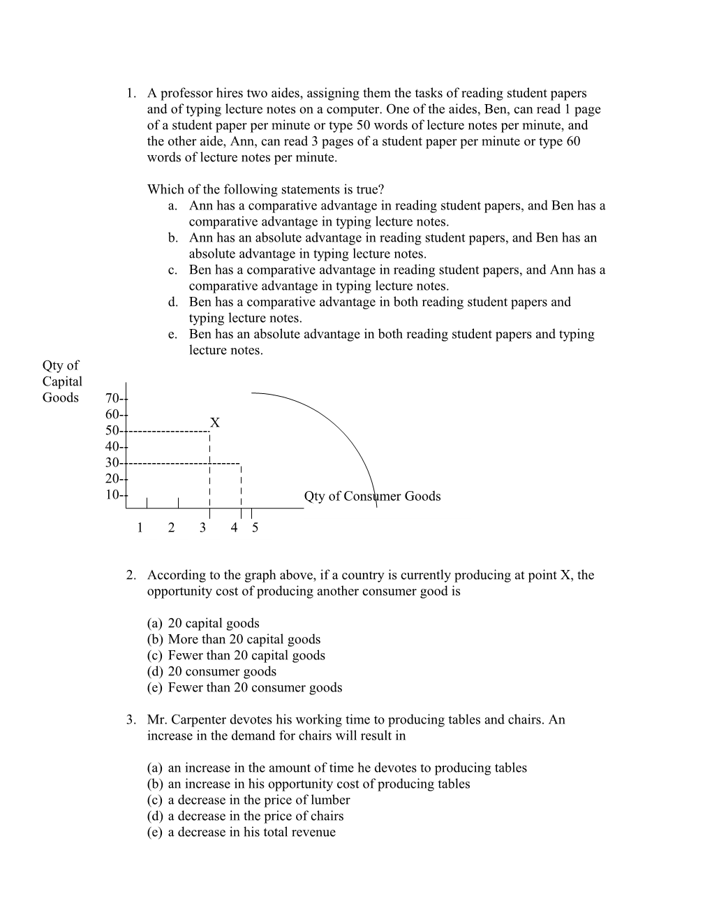 A Professor Hires Two Aides, Assigning Them The Tasks Of Reading Student Papers And Of Typing Lecture Notes On A Computer