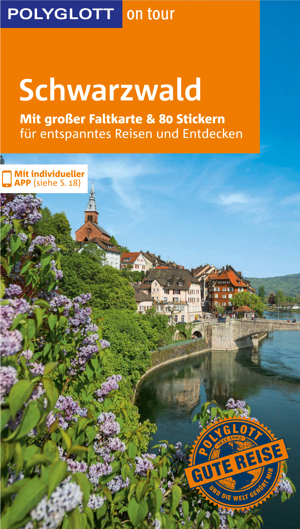 Schwarzwald Mit Großer Faltkarte & 80 Stickern Für Entspanntes Reisen Und Entdecken