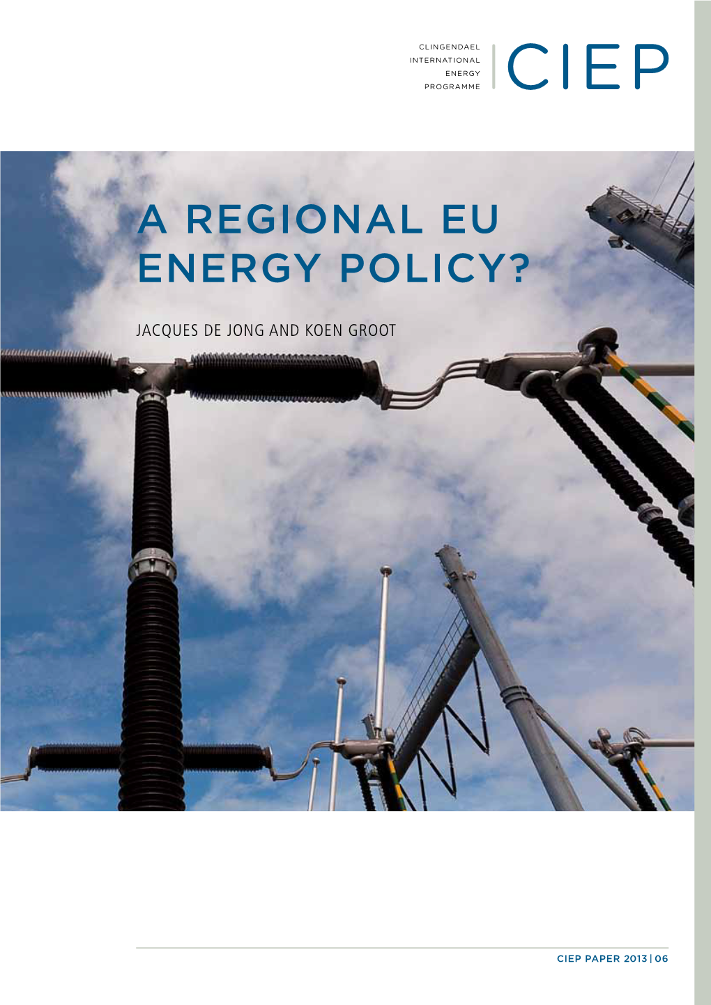 A Regional Eu Energy Policy?