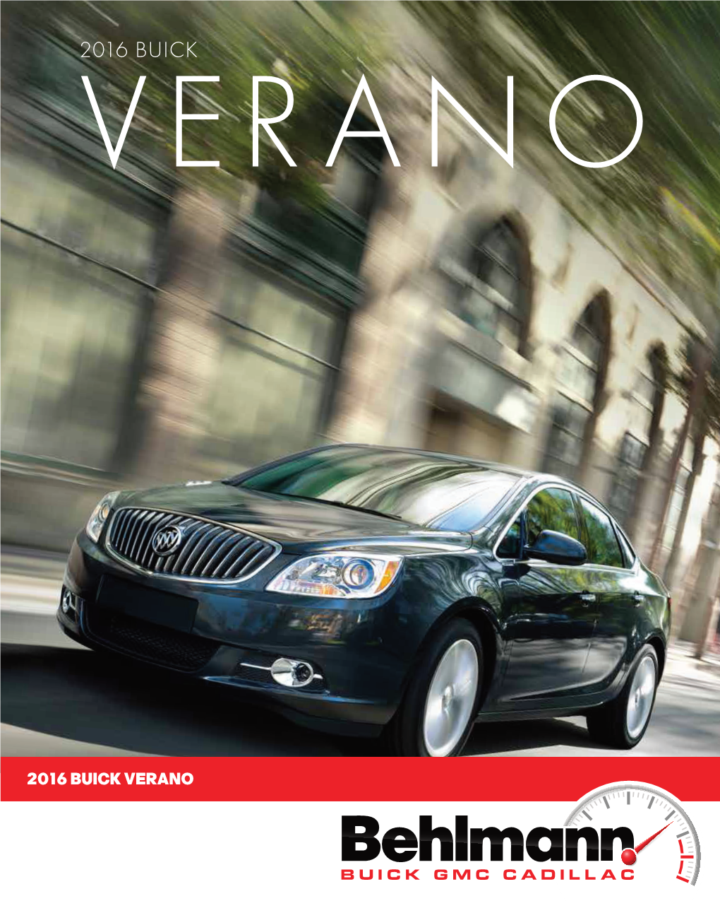 2016 Buick Verano Brochure