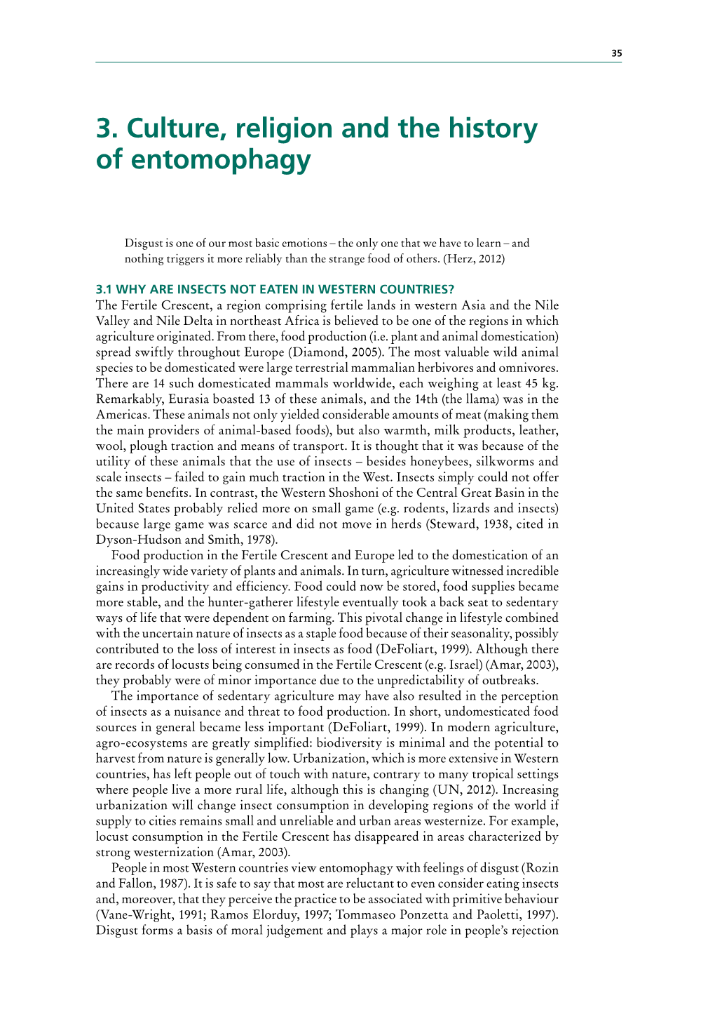 3. Culture, Religion and the History of Entomophagy