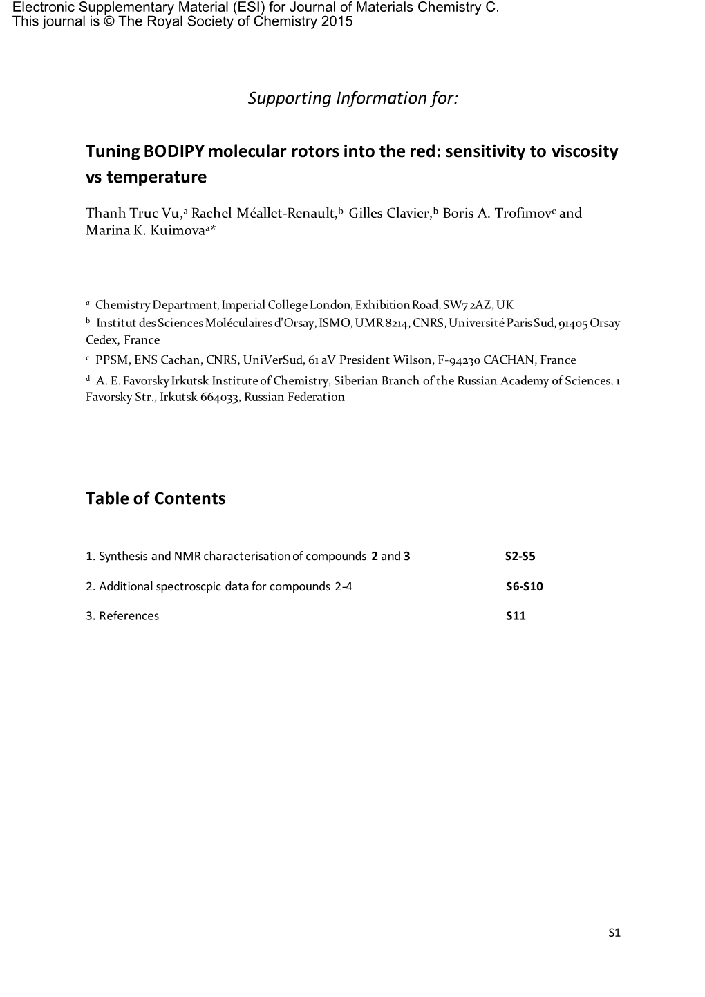 Tuning BODIPY Molecular Rotors Into the Red: Sensitivity to Viscosity Vs Temperature