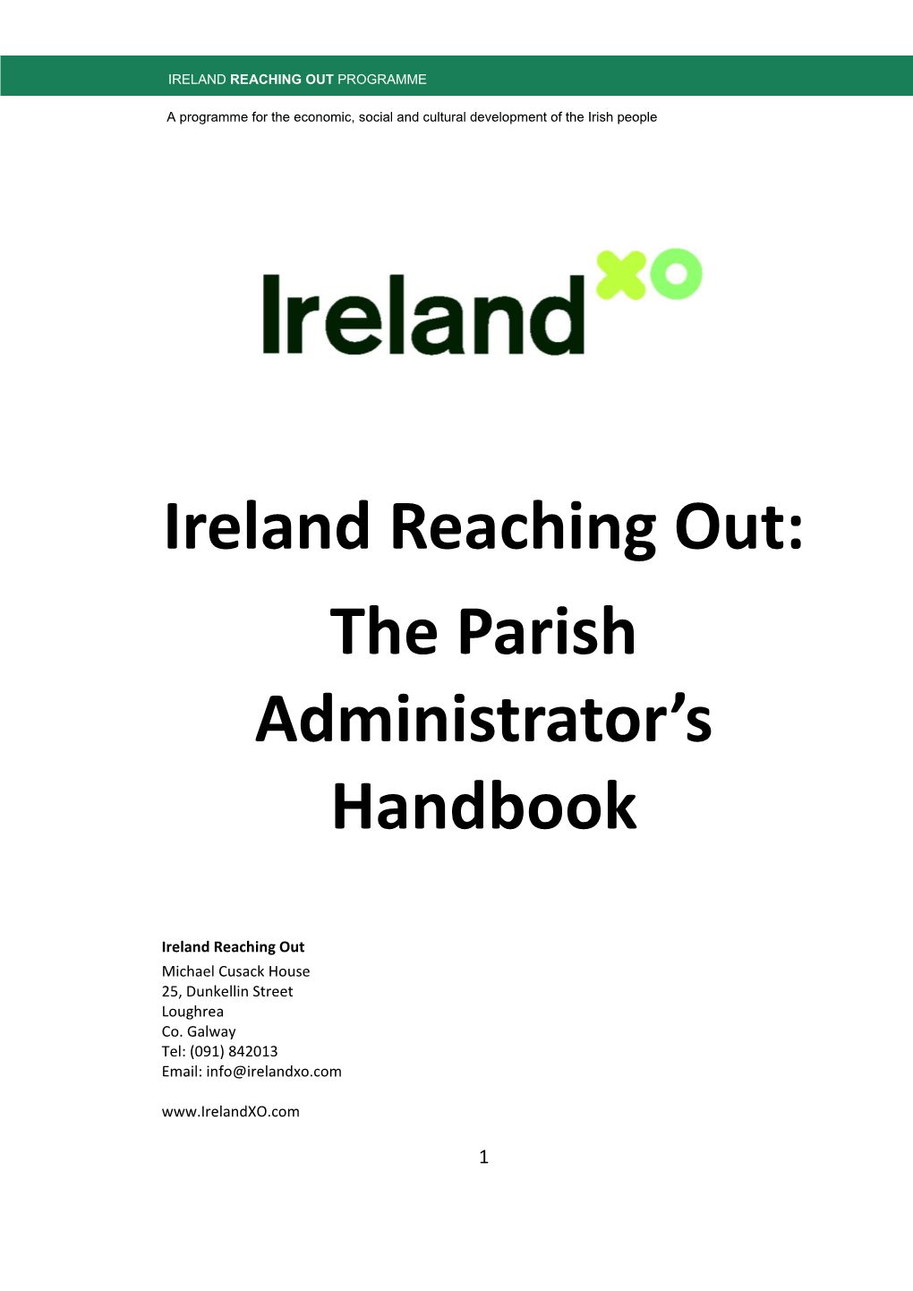 The Parish Administrator's Handbook