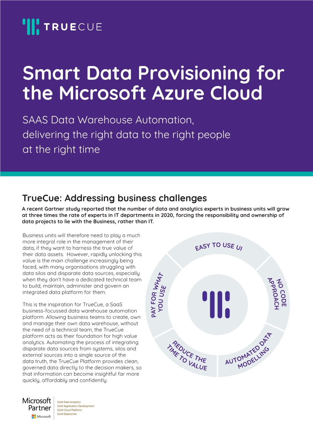 Smart Data Provisioning for the Microsoft Azure Cloud