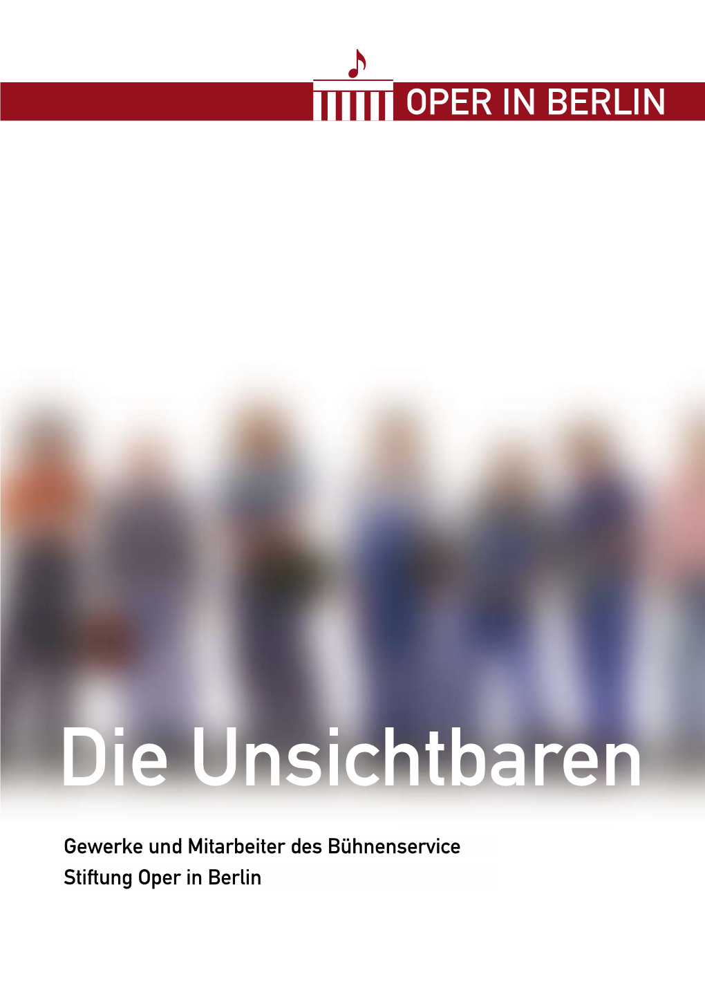 Gewerke Und Mitarbeiter Des Bühnenservice Stiftung Oper in Berlin Editorial