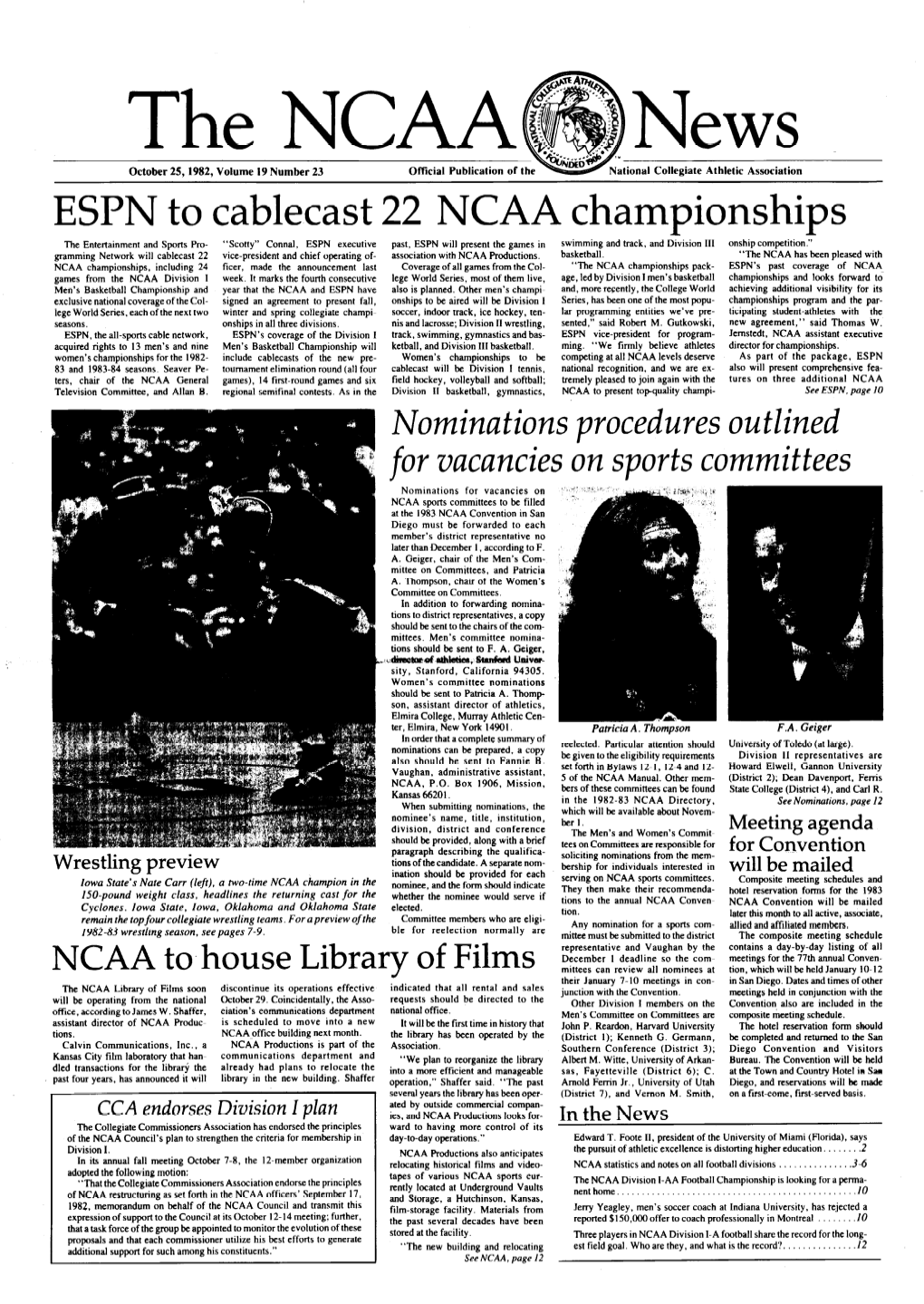 The NCAA News