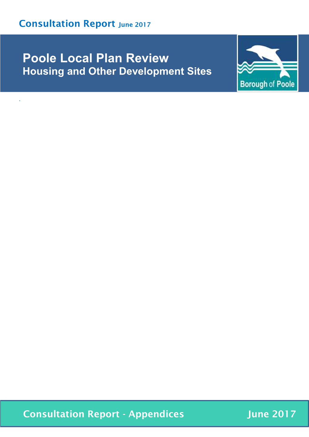Poole Local Plan Review Housing and Other Development Sites