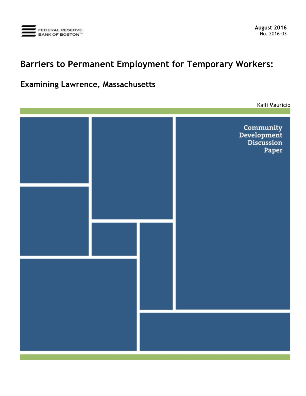 Barriers to Permanent Employment for Temporary Workers