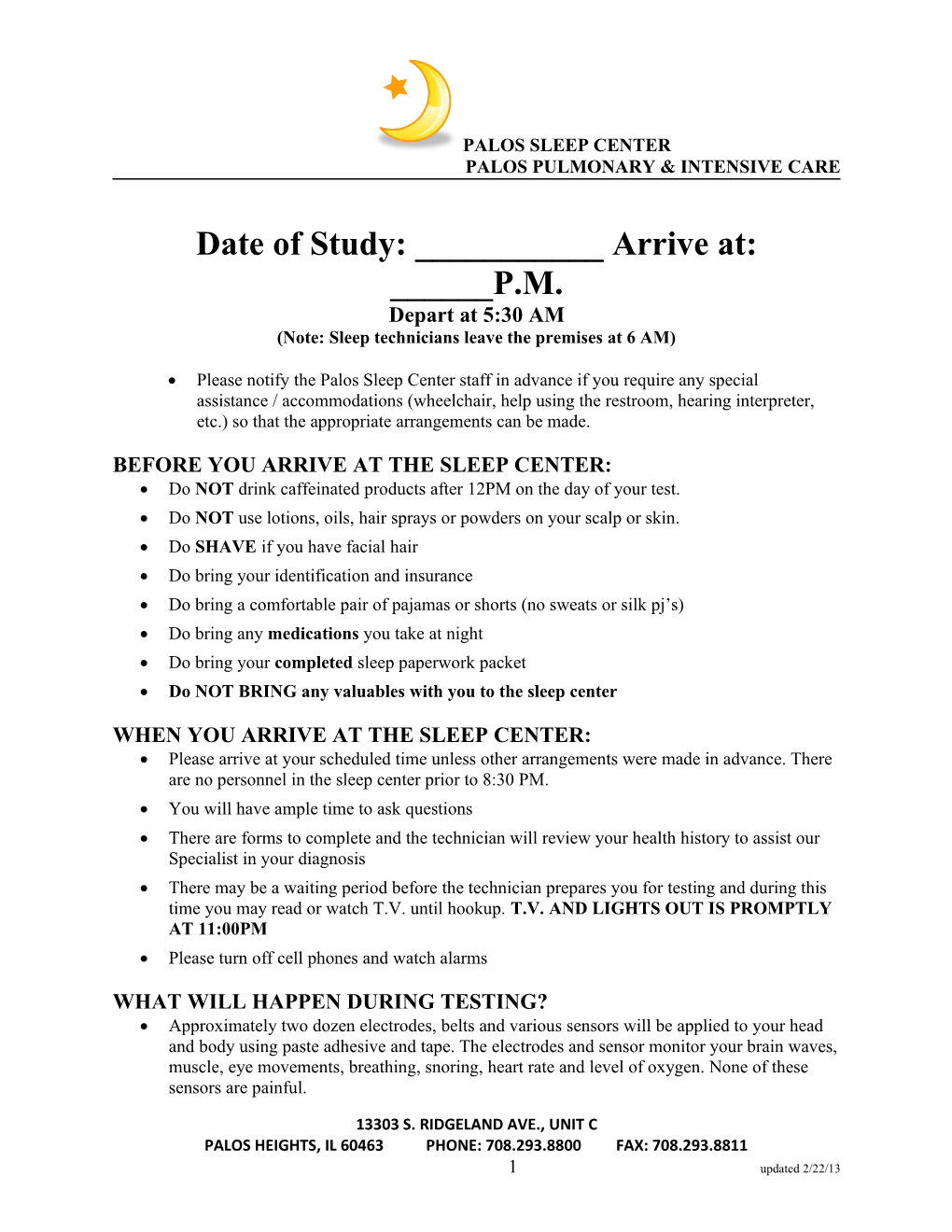 Palos Pulmonary & Intensive Care