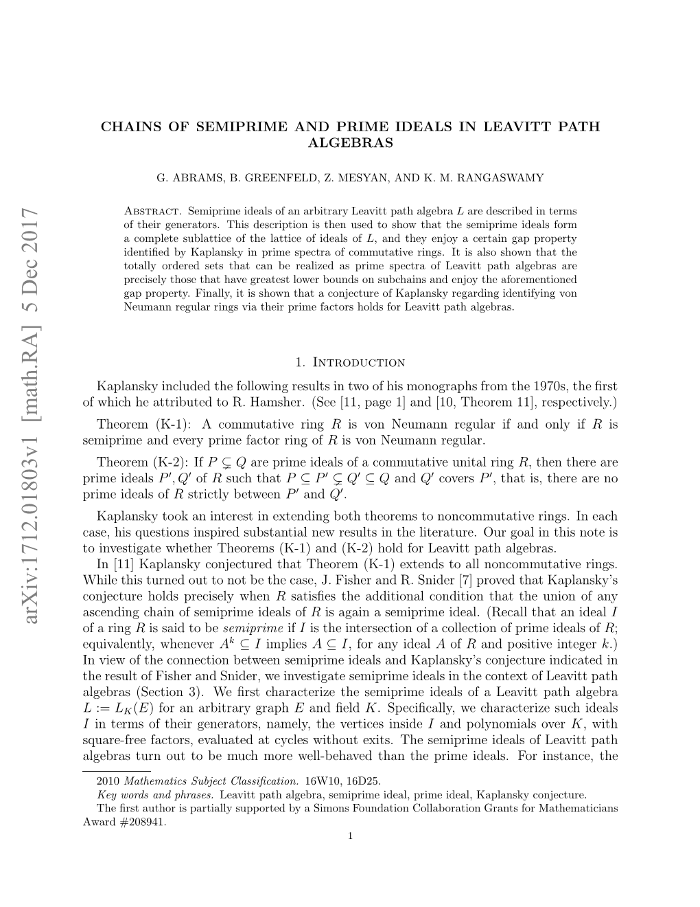 Chains of Semiprime and Prime Ideals in Leavitt Path Algebras 3