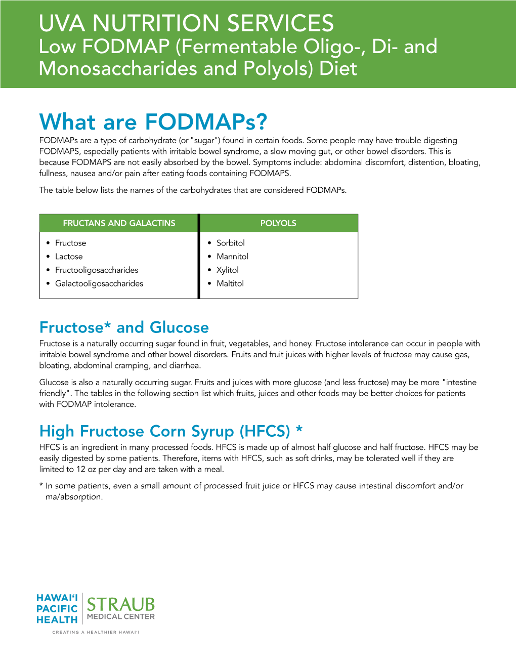 Low FODMAP Diet