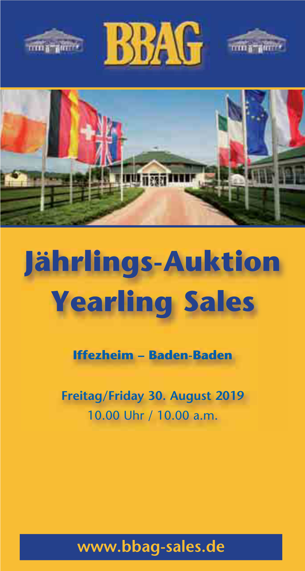 Jährlings-Auktion Yearling Sales