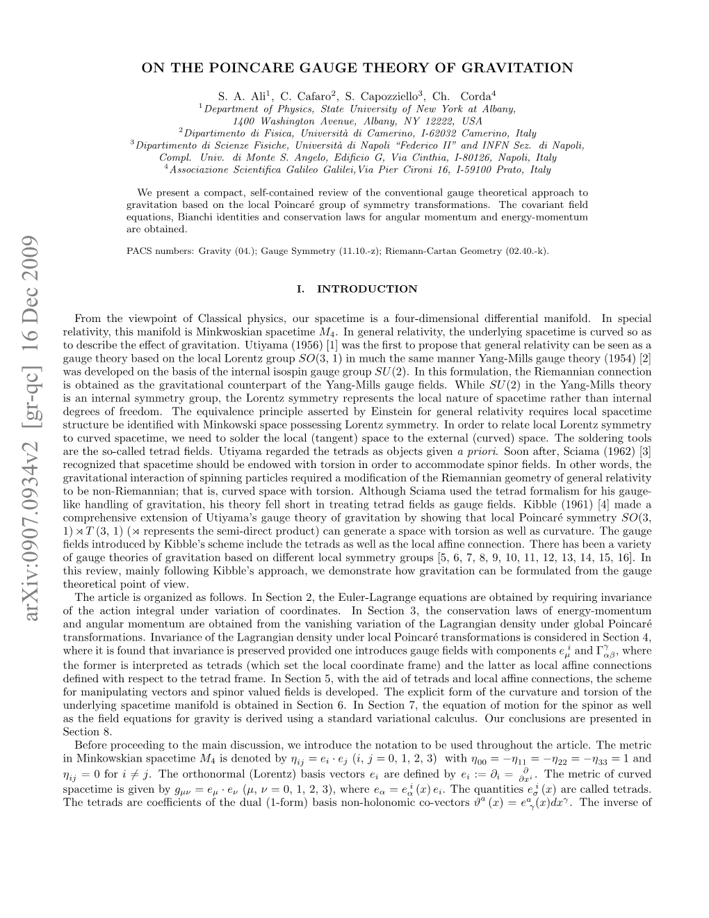 Arxiv:0907.0934V2