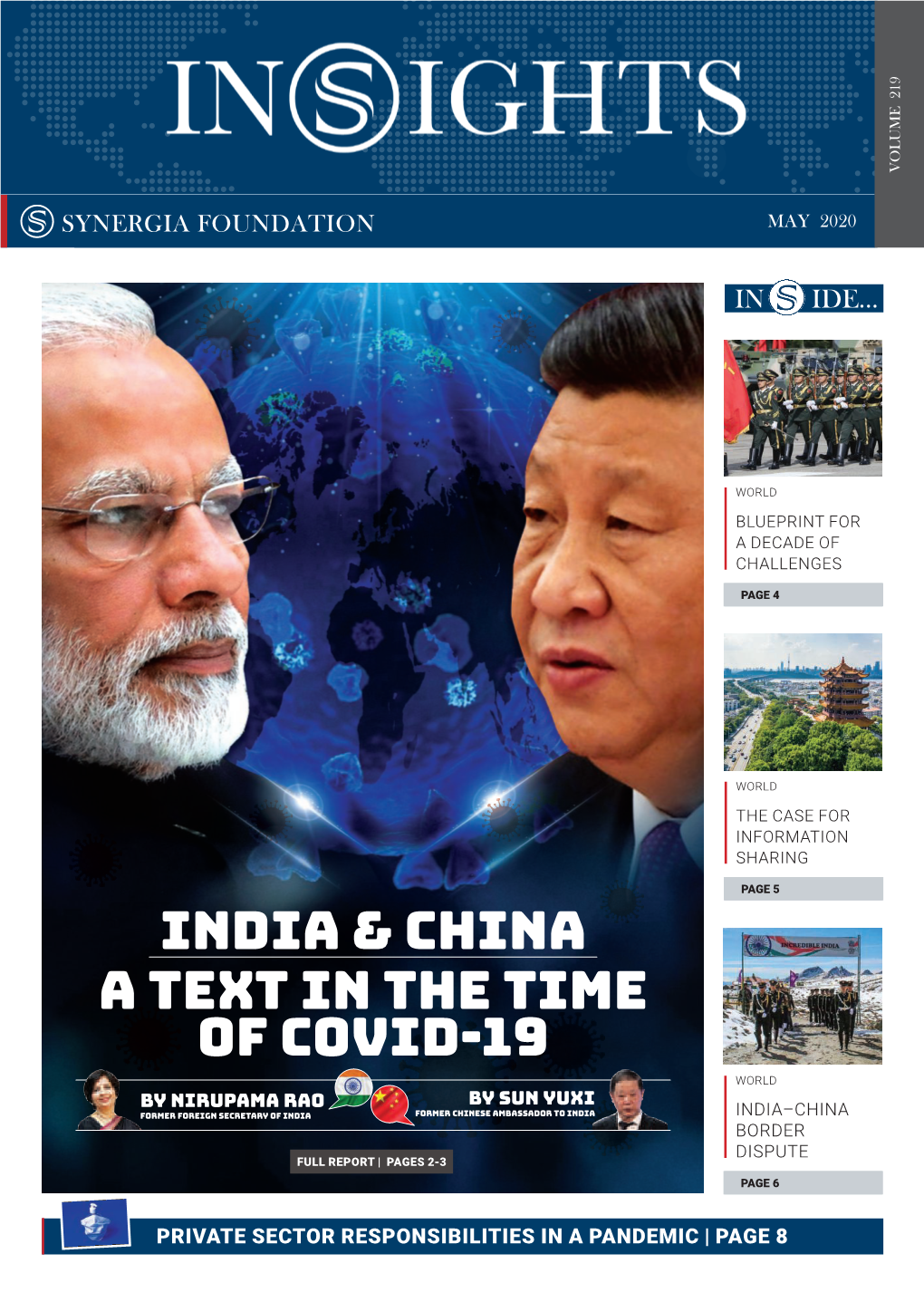India & China a Text in the Time of Covid-19