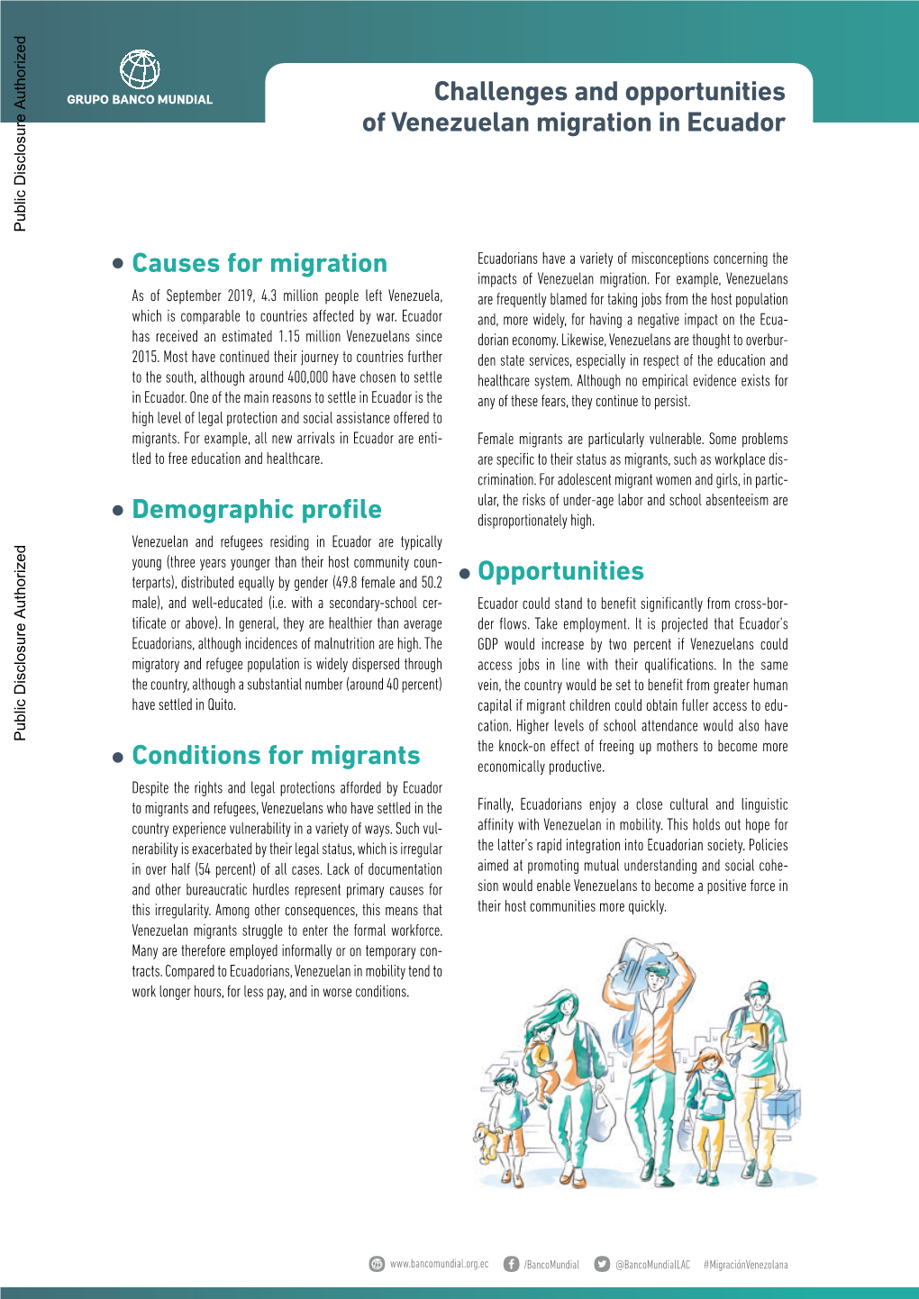 Challenges and Opportunities of Venezuelan Migration