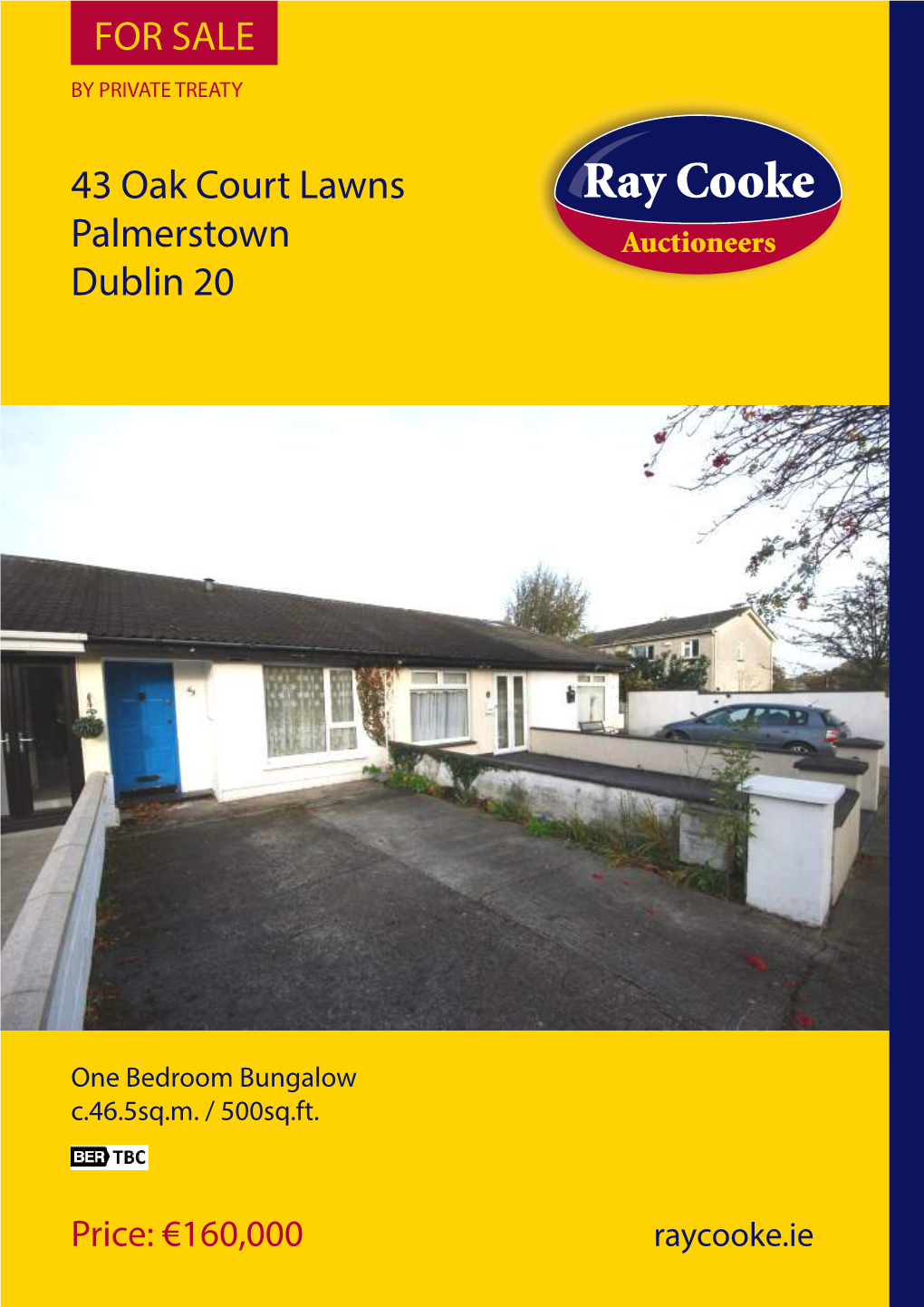 43 Oak Court Lawns Palmerstown Dublin 20 for SALE