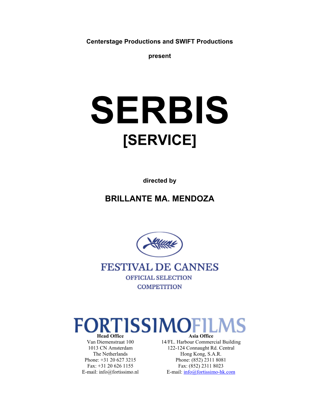 Serbis [Service]