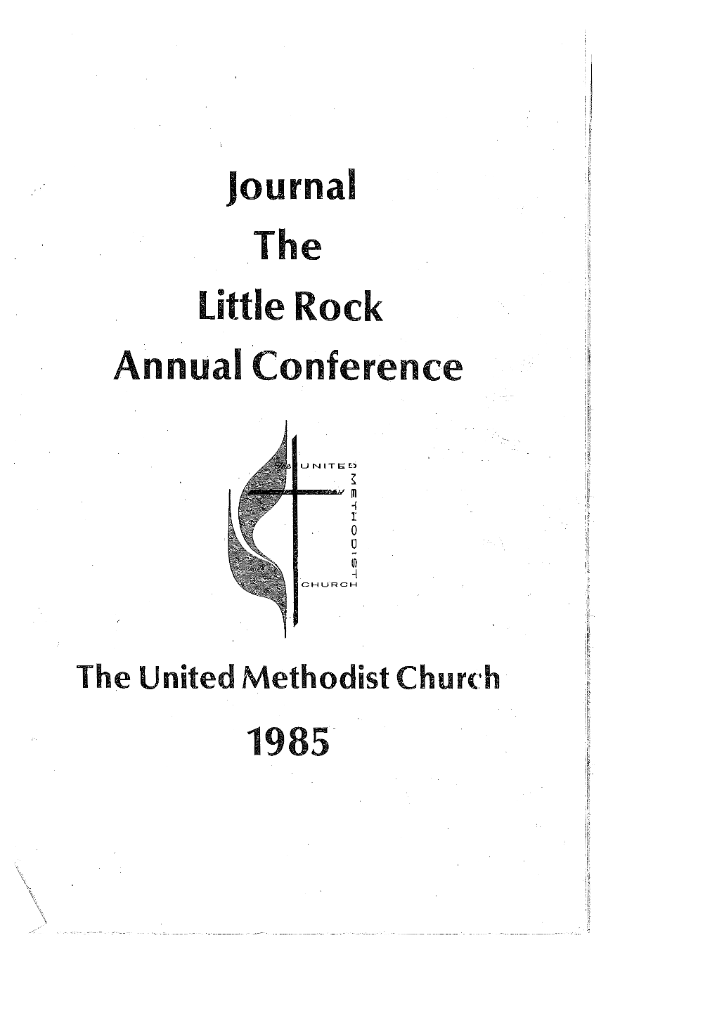 Journal the Little Rock Annual Conference