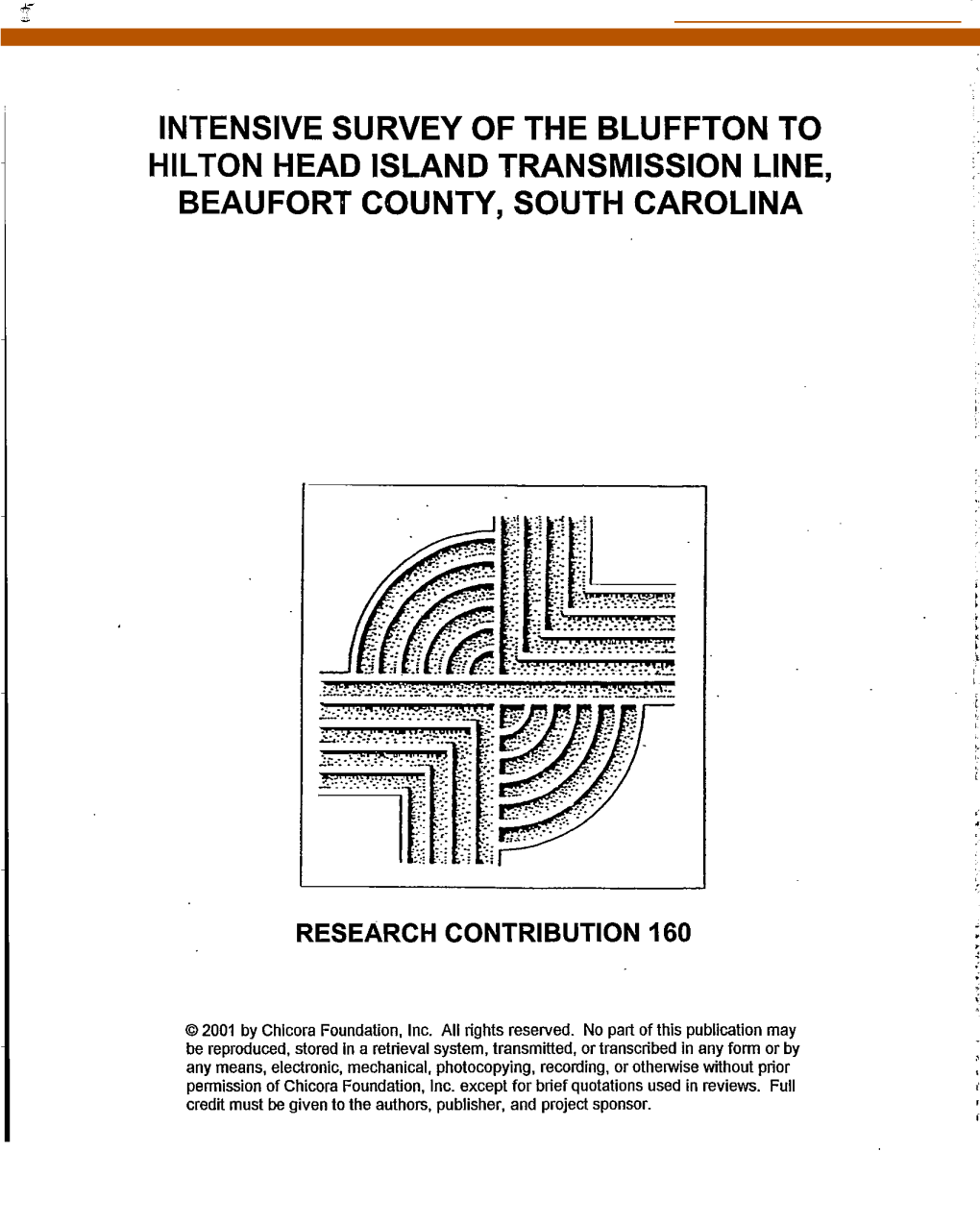 Intensive Survey of the Bluffton to Hilton Head Island Transmission Line, Beaufort County, South Carolina