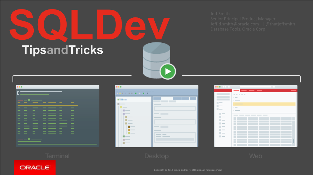 Oracle SQL Developer Top 10+ Tips & Tricks