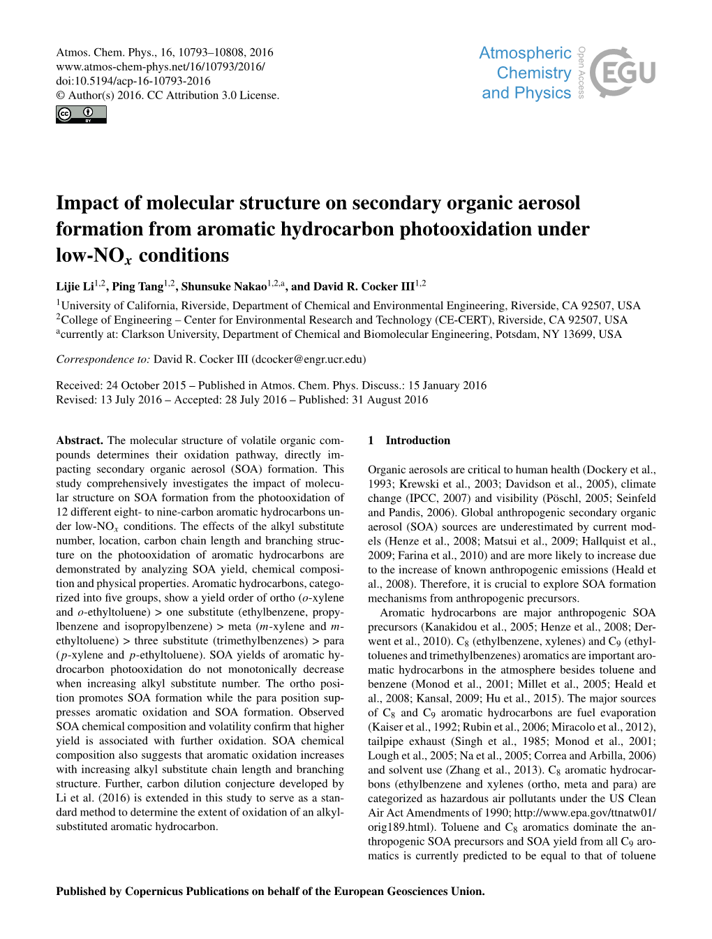 Article Phase (Chhabra Et Al., 2011)