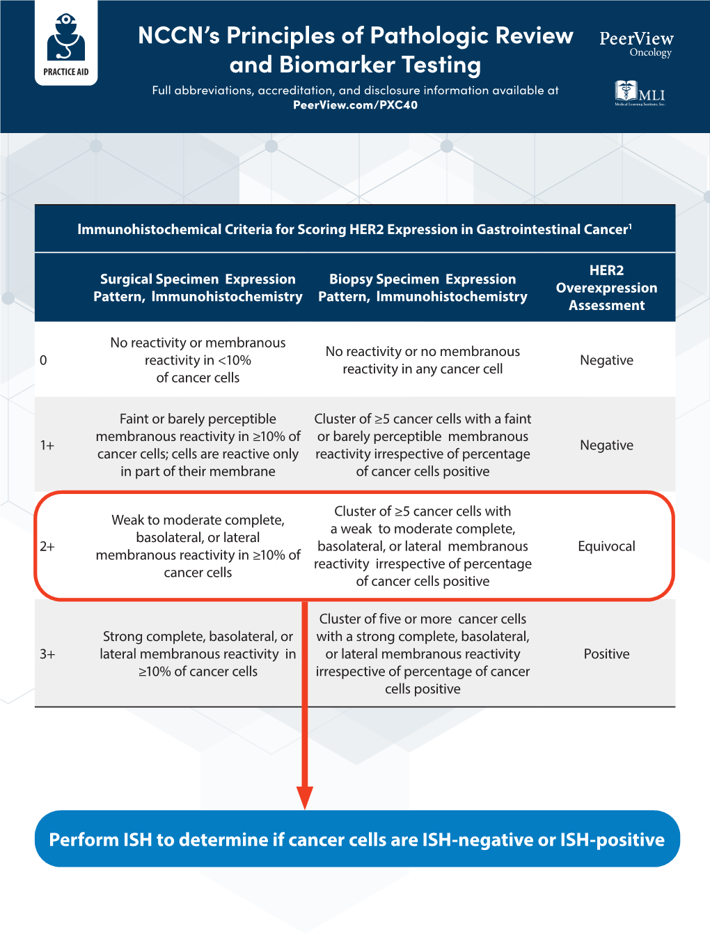 NCCN's Principles of Pathologic Review and Biomarker Testing