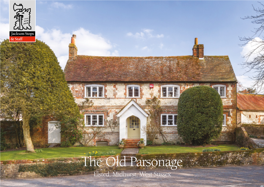 The Old Parsonage Elsted, Midhurst, West Sussex