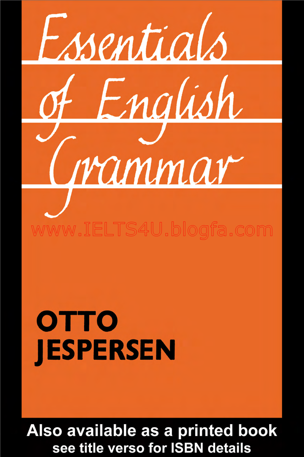 Essentials of English Grammar