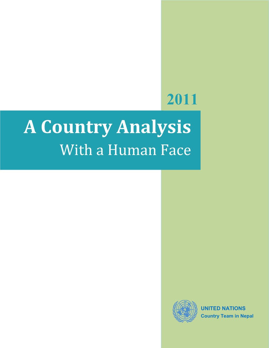Country Analysis with a Human Face