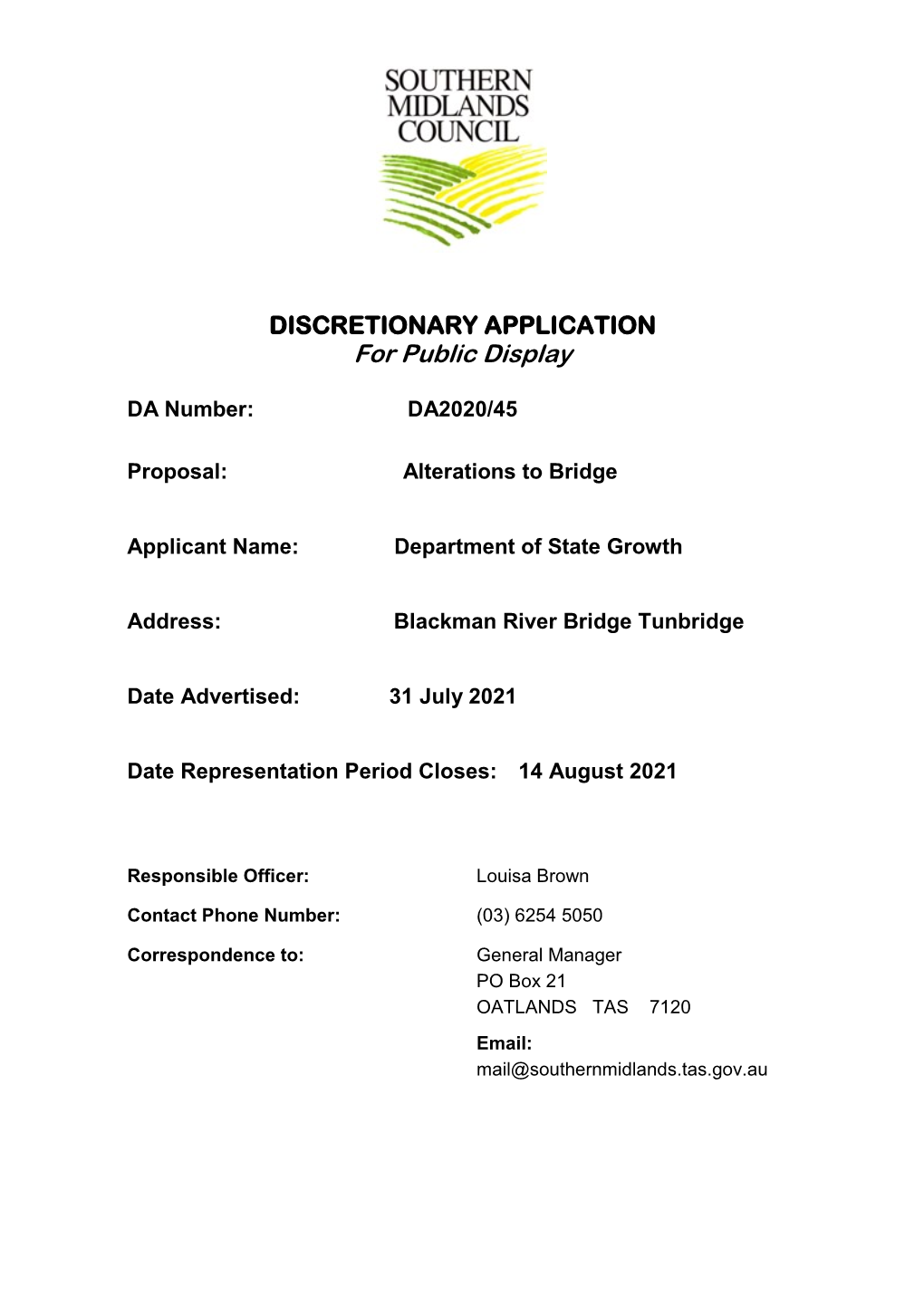 Blackman River Bridge, Tunbridge Heritage Assessment of Superstructure Replacement